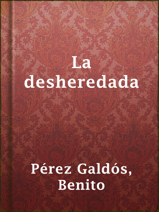 Cover image for La desheredada